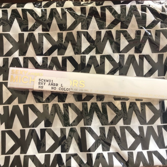 MICHAEL KORS silk scarf with perfume/ lip gloss bundle - Picture 3 of 3